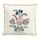 image 1 of V&A Bloom Cushion 45X45cm Duck Egg Teal