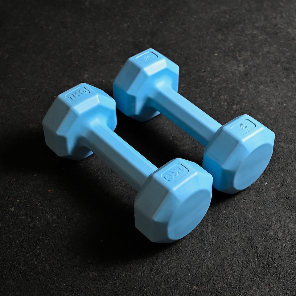 image 1 of GymSets Vinyl Dumbbell – Home Gym Fitness & Strength Training