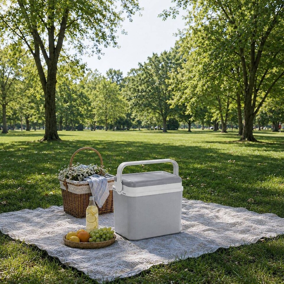 image 1 of 10L Insulated Cooler Box | White | 1