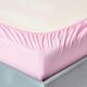 image 2 of Homescapes Pink Egyptian Cotton Deep Fitted Sheet 200 TC, King Pink | King