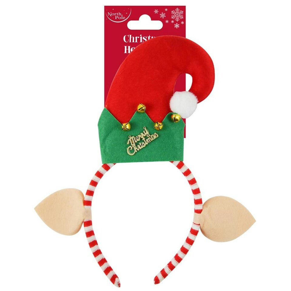 image 1 of Single Christmas ELF Bopper Headband