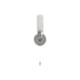image 4 of Polished Chrome IP44 Bathroom Tube Wall Light With Pull Cord Switch | Chrome | White | 1