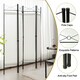 image 5 of COSTWAY 4-Panel Room Divider Folding Privacy Screen White White