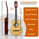 image 9 of 3rd Avenue 1/4 Size Classical Guitar Pack Pink