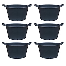 30L Heavy Duty Large Pot - 6 x Planter