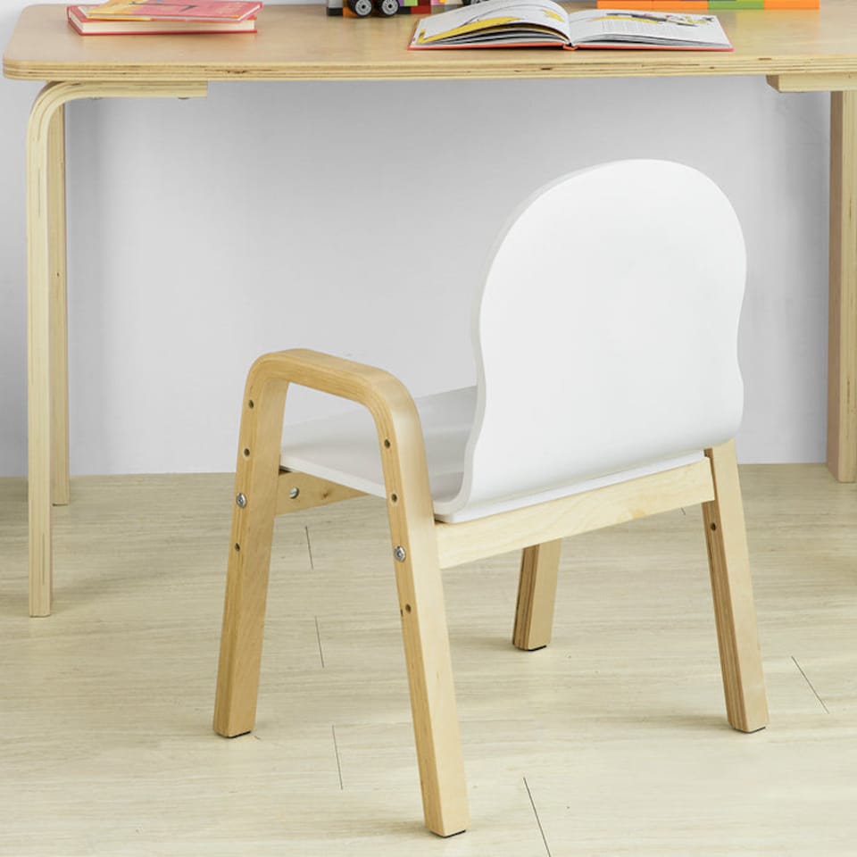 image 1 of SoBuy KMB24-Wx2,Set of 2 Kids Chairs Wooden Children Chairs