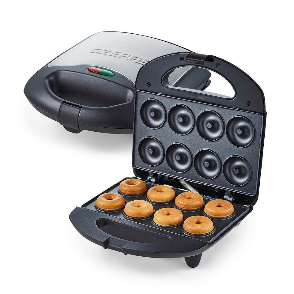 image 1 of GEEPAS 750W Doughnut Maker Machine, 8 Hole