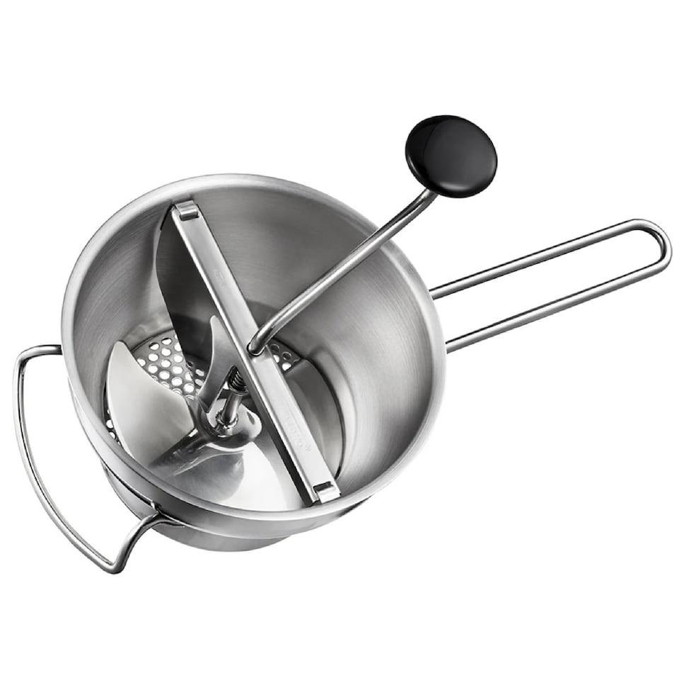 image 1 of GEFU Flotte Lotte Original Food Mill with 3 Perforated Discs
