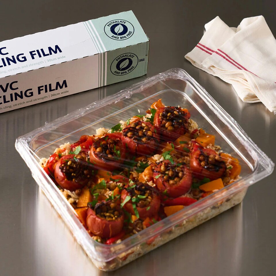 image 1 of Caterwrap PVC Cling Film 300mm x 300m - One Colour - One Size