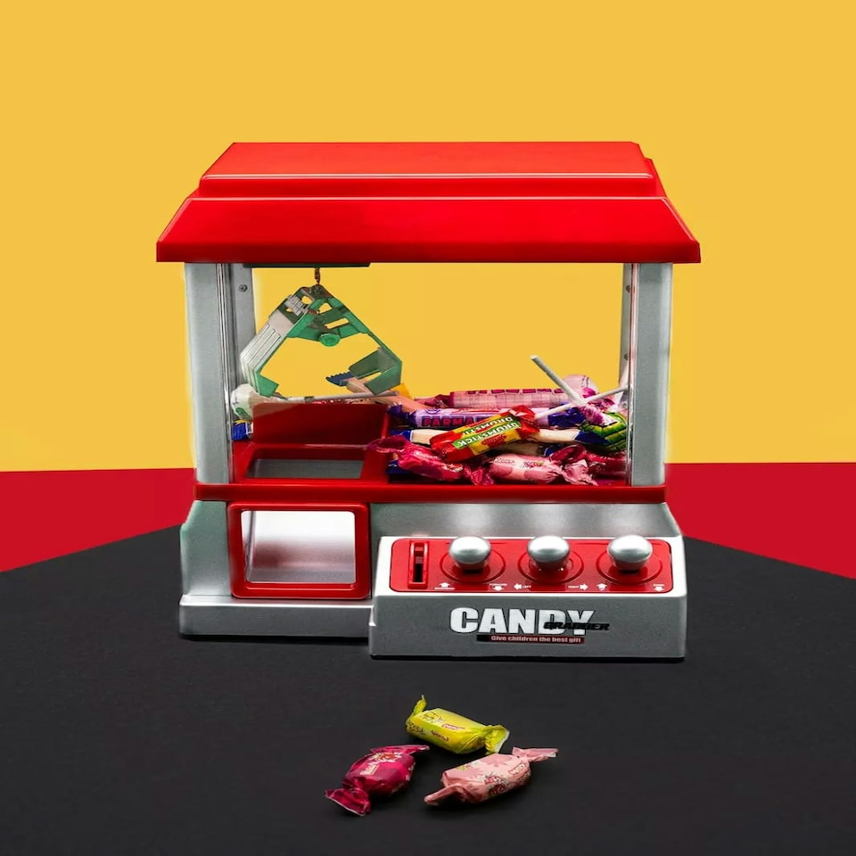 image 1 of Marco Paul Arcade Candy Grabber Machine Multi