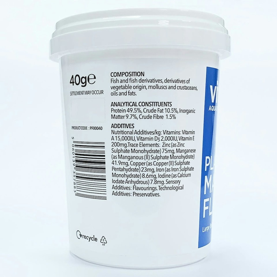 image 1 of Vitalis Platinum Marine Flakes Clear