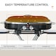 image 3 of Outsunny Foldable 2 Burner Gas BBQ Grill Trolley w/ Side Shelves Storage Pocket