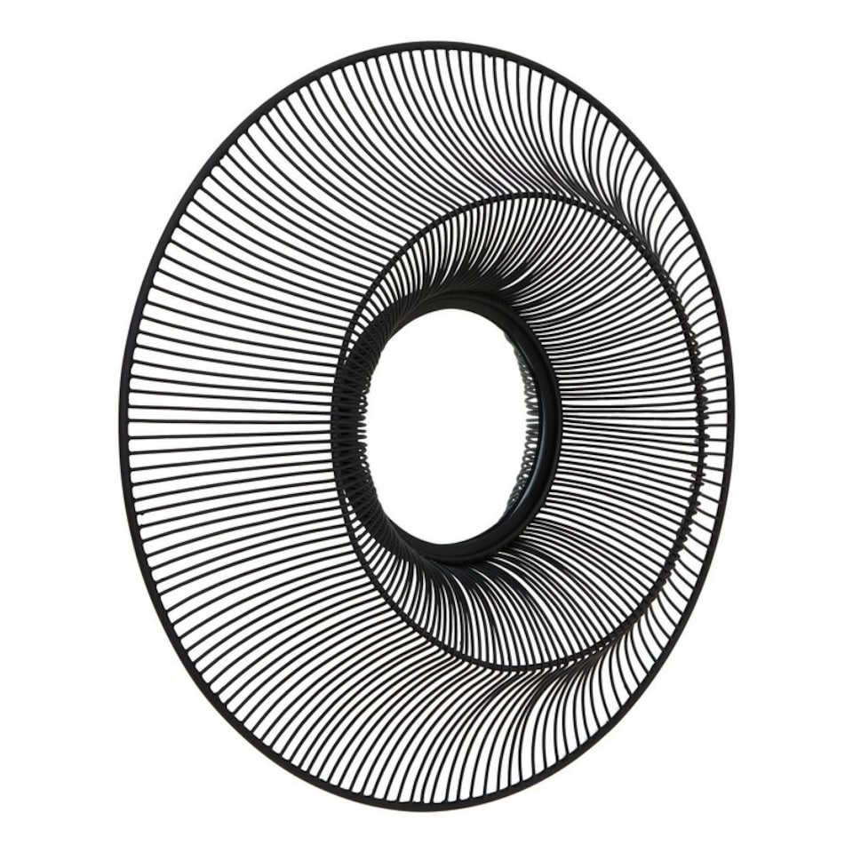 image 1 of Chico Wire Mirror - Glass - L10 x W61 x H61 cm - Black | Black