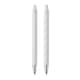 image 2 of MidOcean Orwell Recycled Aluminium Pen Set (Pack of 2) - White - One Size