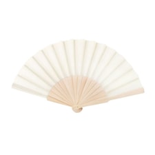 MidOcean Fanny Wood Wood Handheld Fan - Beige - One Size
