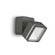 image 1 of Omega Square Single Spotlight Anthracite IP54 4000K