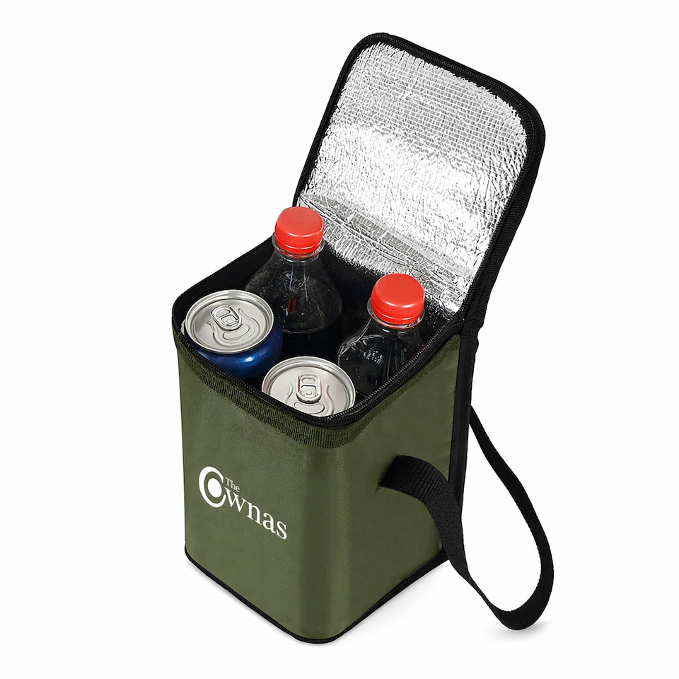 image 1 of Camp&Fire Cooler Bag. 6L Insulated Thermal Bag with Shoulder Strap for Picnic, Travel and Camping. | Green | 1