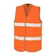 image 1 of Result Adults Unisex Core Motorist Hi-Vis Vest - Fluorescent Orange - L/XL