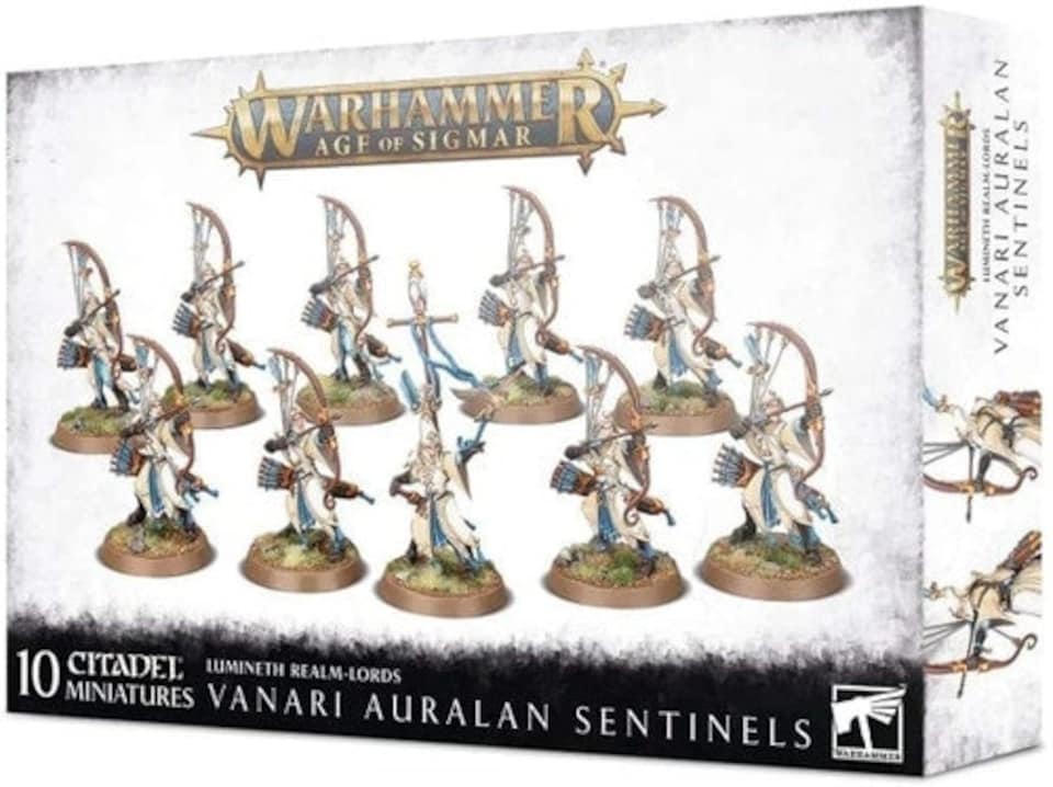image 1 of Games Workshop Warhammer Age of Sigmar Lumineth Realm-Lords: Vanari Auralan Sentinels