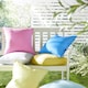image 3 of Fusion Plain Dye Cushion Cover Blue