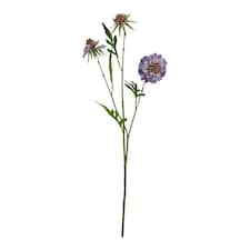 Hill Interiors The Natural Garden Collection Scabious Stem Artificial Plant - Purple - One Size