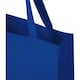 image 3 of Madras Recycled Cotton Gusseted Tote Bag - Royal Blue - One Size Blue