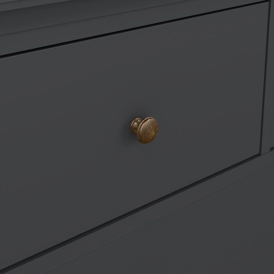 image 1 of Paris Chest of 8 Drawers in Matt Grey