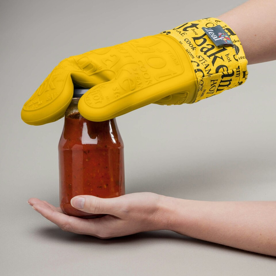 image 1 of Steam Stop™ Waterproof Silicone Single Oven Glove