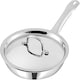 image 1 of Vinod Smart Triply Stainless Steel Cookware Fry pan with Stainless Lid 28cm