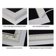 image 5 of Double Square borderline Panel Light, 595x595, 40W 4000 lm, White (6000K) light in outside and blue light in inside