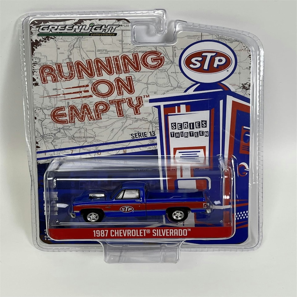 image 1 of 1987 Chevrolet Silverado Running On Empty 1:64 Scale Greenlight 41130C