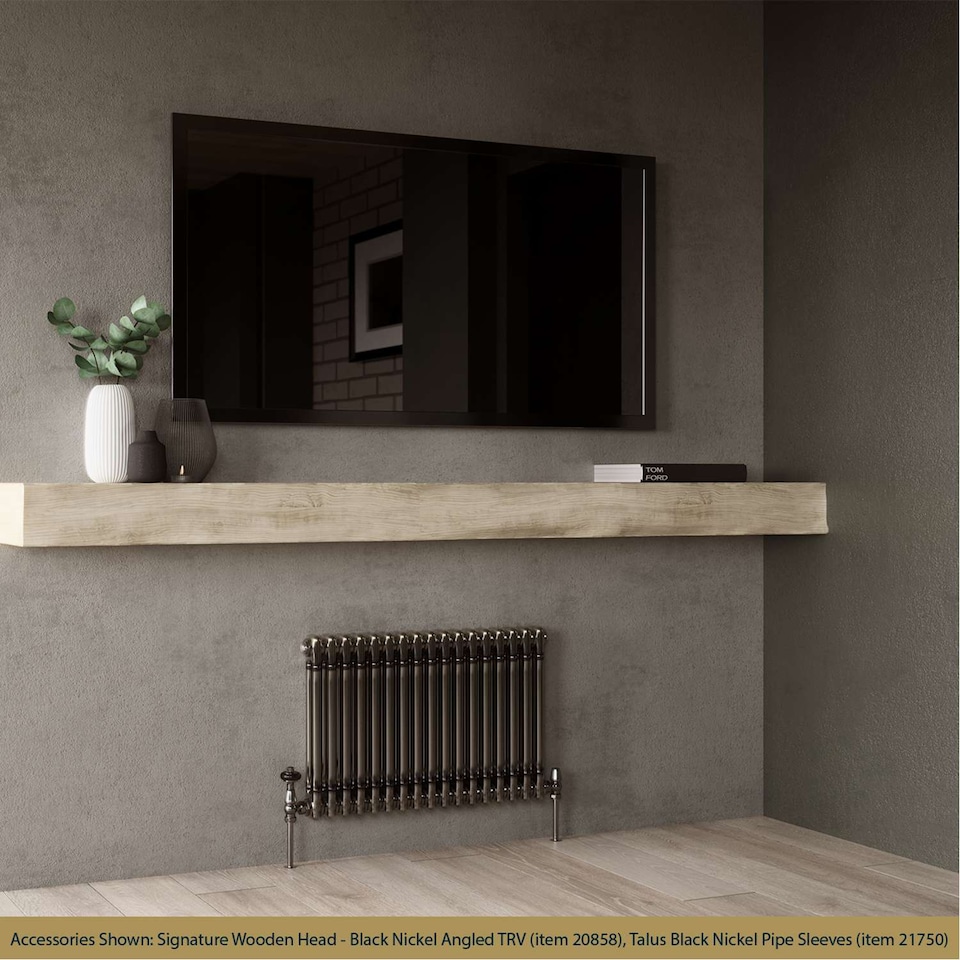 image 1 of Alpha - Raw Metal Column Radiator H500mm x W768mm 2 Column