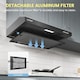 image 2 of Comfee Range Hood with 3-Speed Modes - Black 60cm