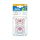 image 4 of Dr. Brown’s PreVent Glow in the Dark Butterfly Soother Stage 2 Twin Pack Pink