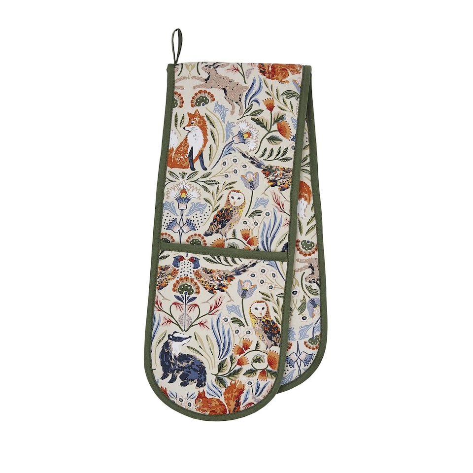 image 1 of Ulster Weavers Blackthorn Double Oven Glove Beige