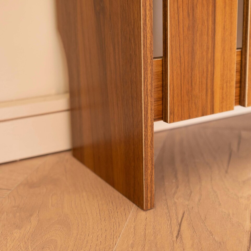 image 1 of Classic Wooden Radiator Cover with Storage Draw Large