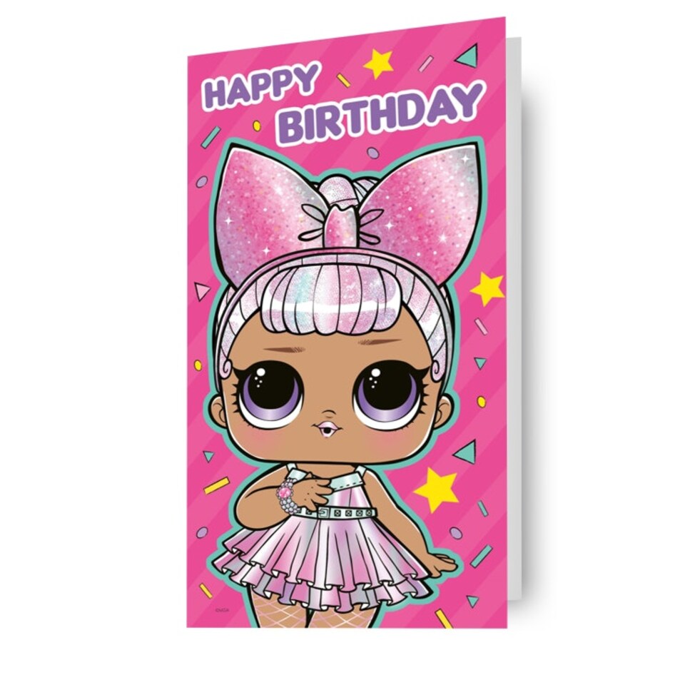 image 1 of LOL Surprise 'Happy Birthday' Card