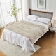 image 8 of Neo Electric Blanket Heated Fleece Overblanket Throw Machine Washable Remote Timer Control Heat Settings