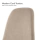 image 4 of VonHaus Cavell Cord Textured Set of 2 Dining Chairs