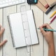 image 8 of Pack of 6 30cm Acrylic Cutting, Ruler with Steel Edge - Clear Transparent Crafts
