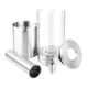 image 4 of Final Touch Stainless Steel & Glass Beverage Dispenser with Chilling Tube 1.5L