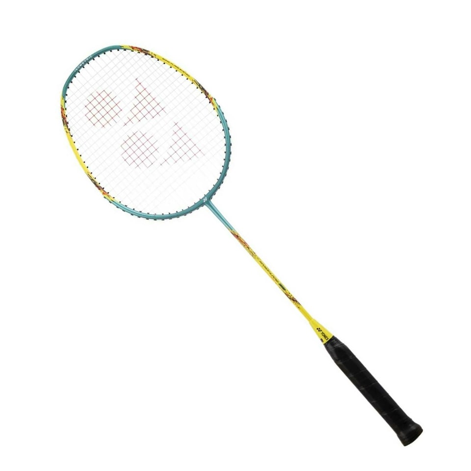 image 1 of Yonex Nanoflare E13 Badminton Racket - Turquoise/Yellow - One Size