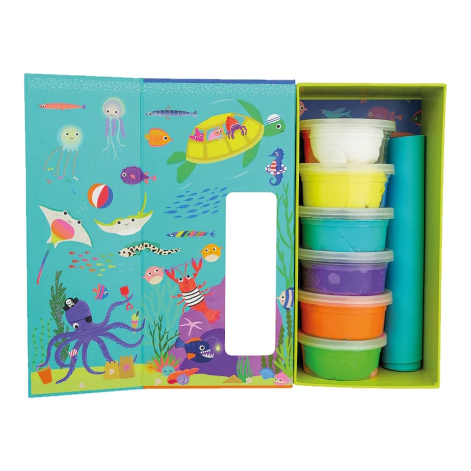 image 1 of Floss & Rock Clay & Play Modelling Kit - Ocean