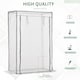 image 5 of Outsunny 100 x 50 x 150cm Greenhouse w Zipper Roll-up Door Outdoor