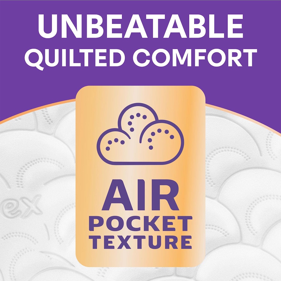 image 1 of Andrex Ultimate Quilts Toilet Tissue 36 Rolls, Soft, Thick Sheets, Pack of 36 Quilted Toilet Rolls | Purple | 4 Pack | 4