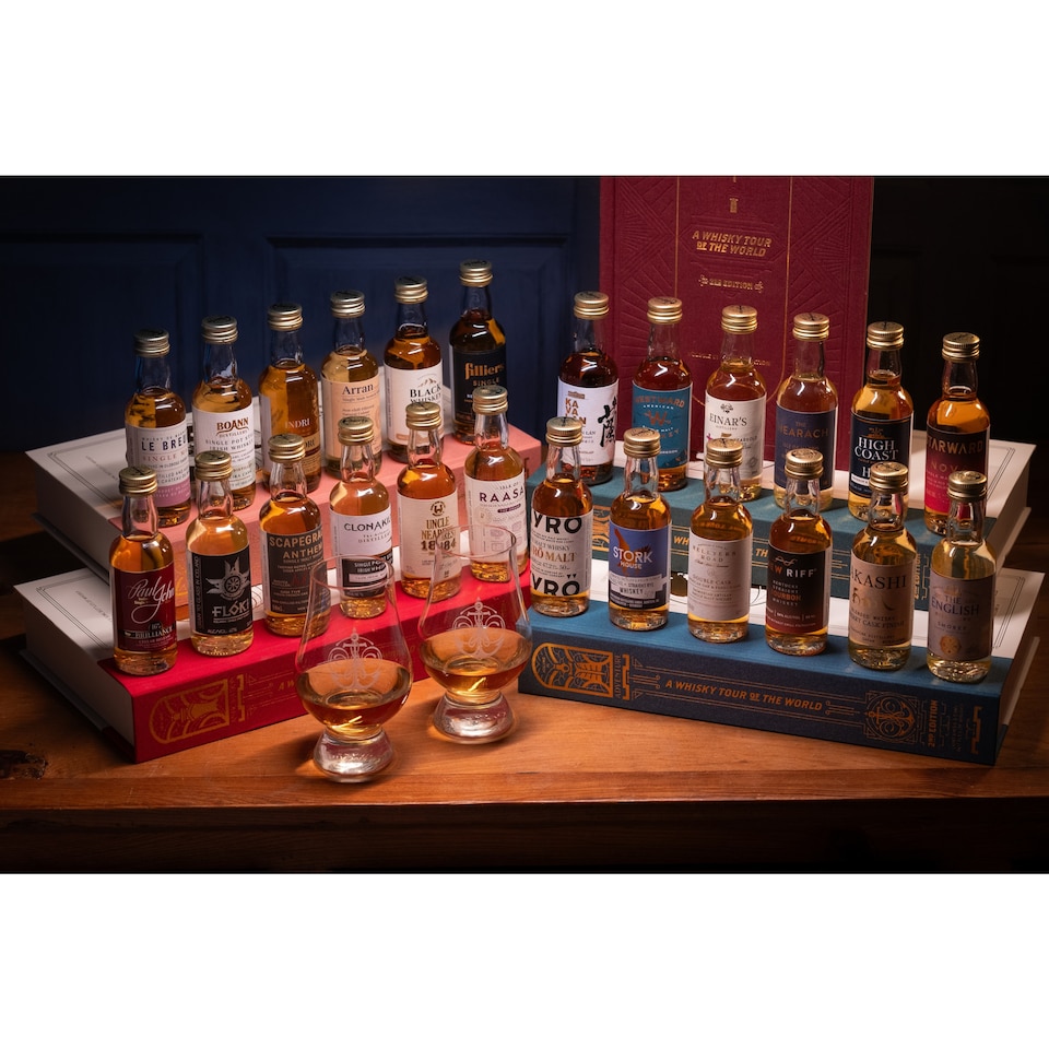 image 1 of A Whisky Tour of the World - 2025 2nd Edition 24 Day Advent Calendar