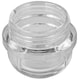 image 3 of SPARES2GO Lamp Light Lens Glass Cover compatible with Baumatic BT2355SS Oven Cooker