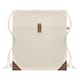image 1 of MidOcean Panda Recycled Cotton Drawstring Bag - Beige - One Size Brown