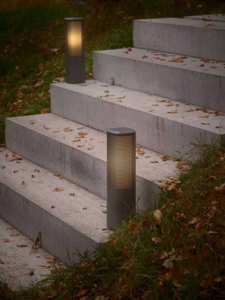 image 1 of Nordlux Sidara Outdoor Garden Post Black Aluminium E27 Coastal/Marine Safe - Mains Powered, IP44