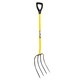 image 1 of JCB Professional Manure Fork 4 Prong D Handle | JCBMF12